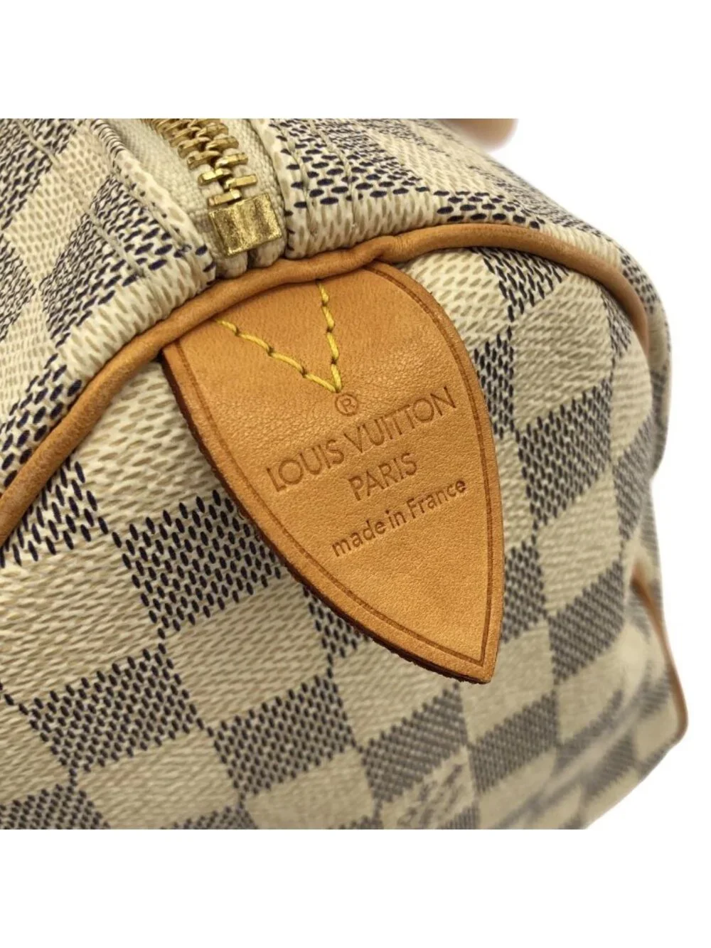 Louis Vuitton Damier Azur Speedy 25 Boston Bag